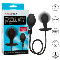 Calexotics Plug gonflable lesté Weighted Inflatable 8.5 x 4cm